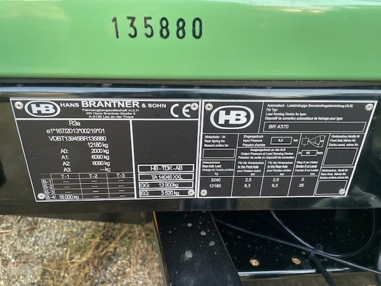 Brantner TA14045 XXL - Farm tipping trailer/ Dumper: picture 2 Brantner TA14045 XXL - Farm tipping trailer/ Dumper: picture 2