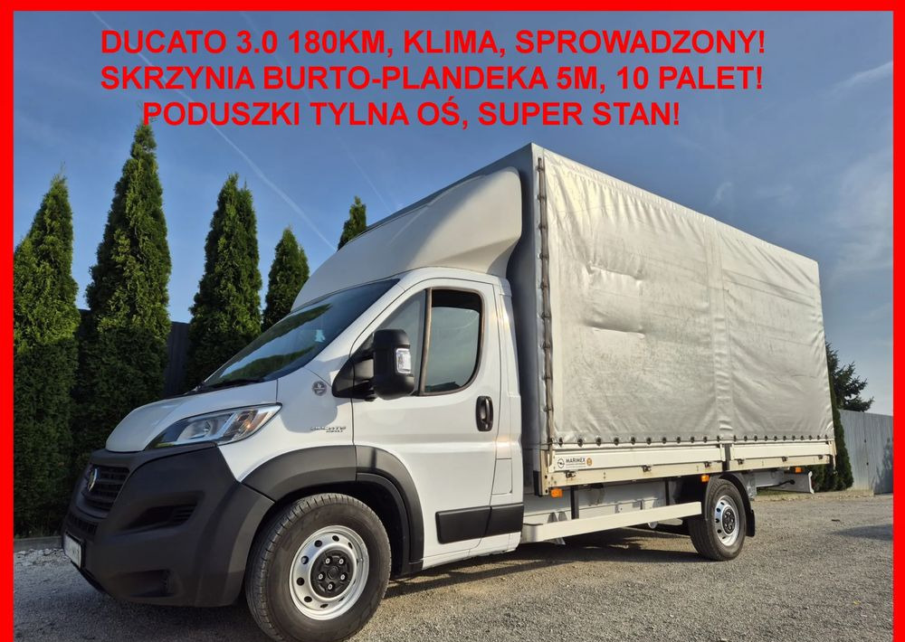 Fiat Ducato 3.0 180KM Maxi - Curtain side van: picture 2 Fiat Ducato 3.0 180KM Maxi - Curtain side van: picture 2
