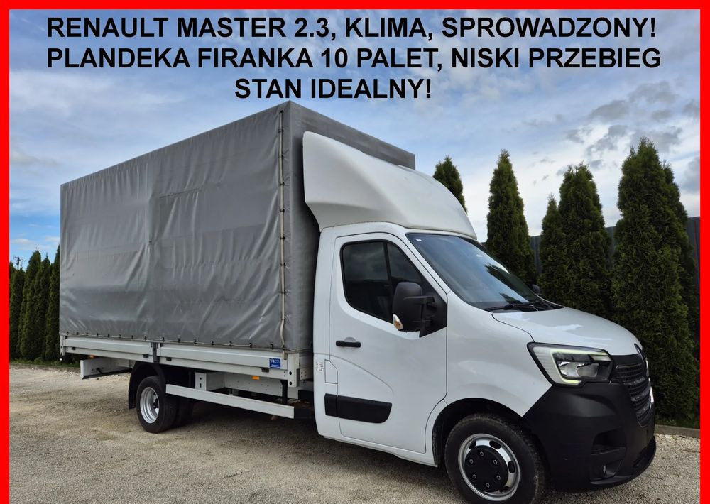 Renault 2.3 Plandeka Burto-Firanka 10 palet - Flatbed van: picture 1 Renault 2.3 Plandeka Burto-Firanka 10 palet - Flatbed van: picture 1