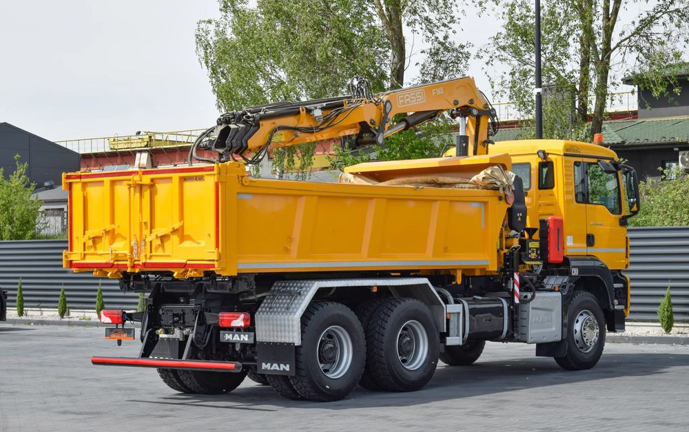 MAN TGS 26.400 / 6x4 / EURO 6 / UDT / HDS FASSI 165 / WYSUW x3 / ROTATOR / CHWYTAK / STEROWANIE RADIOWE / WZMOCNIONA RAMA / WYWROTKA / HYDROBURTA / AUTOMAT / 2017 / NOWE OPONY - 100% / NISKI PRZEBIEG - Tipper: picture 5 MAN TGS 26.400 / 6x4 / EURO 6 / UDT / HDS FASSI 165 / WYSUW x3 / ROTATOR / CHWYTAK / STEROWANIE RADIOWE / WZMOCNIONA RAMA / WYWROTKA / HYDROBURTA / AUTOMAT / 2017 / NOWE OPONY - 100% / NISKI PRZEBIEG - Tipper: picture 5