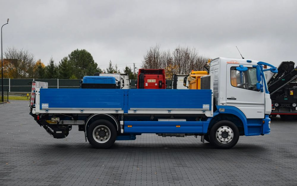 Mercedes-Benz ATEGO 1521 / EURO 6 / SKRZYNIA 5 M / WINDA ANTEO / PODUSZKI NA TYLNEJ OSI / KLIMA / TEMPOMAT / ALUFELGI / SERWISOWANY / SPROWADZONY - Dropside/ Flatbed truck: picture 4 Mercedes-Benz ATEGO 1521 / EURO 6 / SKRZYNIA 5 M / WINDA ANTEO / PODUSZKI NA TYLNEJ OSI / KLIMA / TEMPOMAT / ALUFELGI / SERWISOWANY / SPROWADZONY - Dropside/ Flatbed truck: picture 4