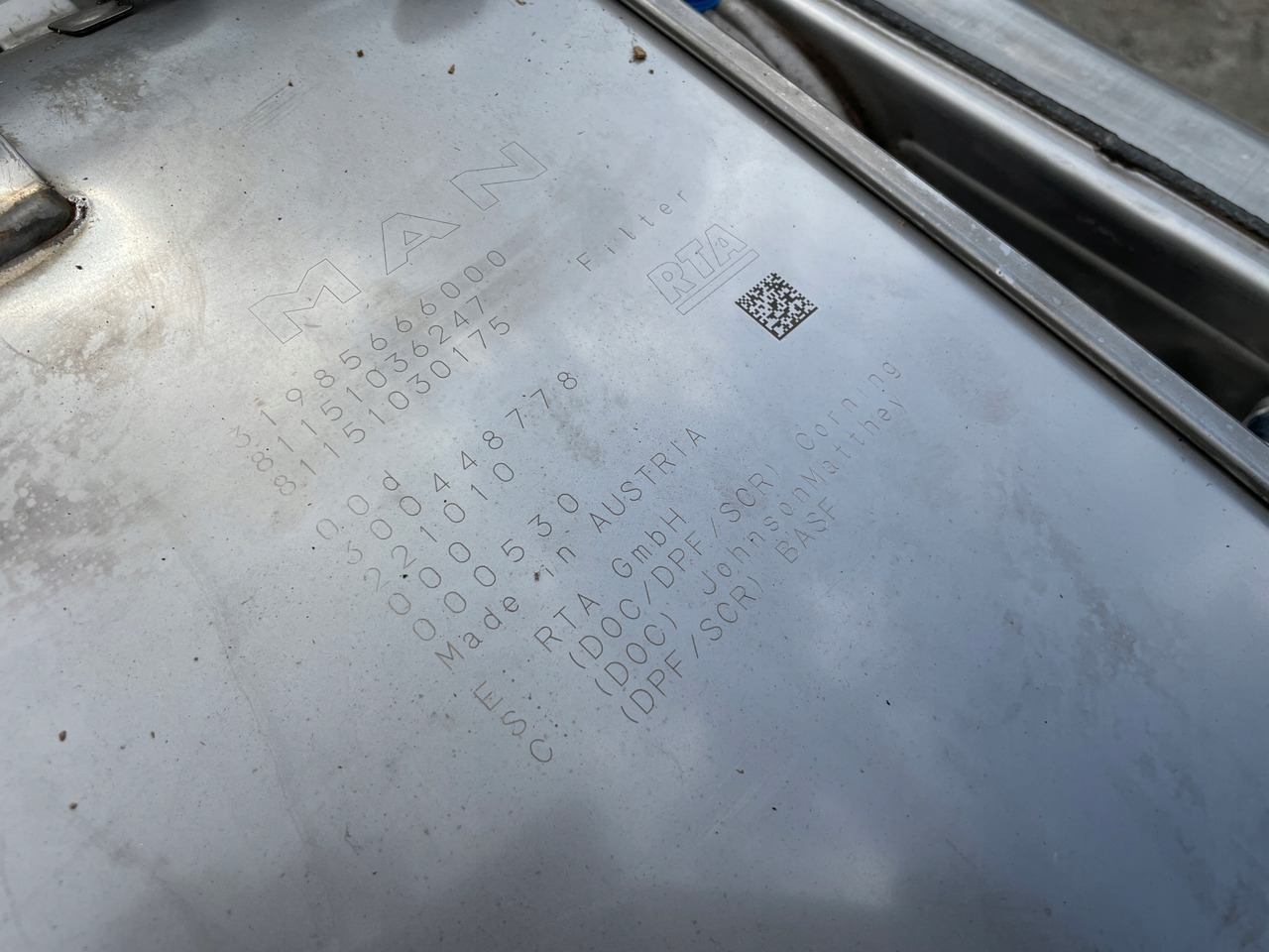 KATALIZATOR MAN TGX TGS EURO 6 DPF TŁUMIK WYDECH 81151036247 - Catalytic converter: picture 5 KATALIZATOR MAN TGX TGS EURO 6 DPF TŁUMIK WYDECH 81151036247 - Catalytic converter: picture 5