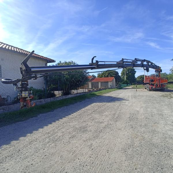 Scania P 410 - Dropside/ Flatbed truck, Crane truck: picture 5 Scania P 410 - Dropside/ Flatbed truck, Crane truck: picture 5