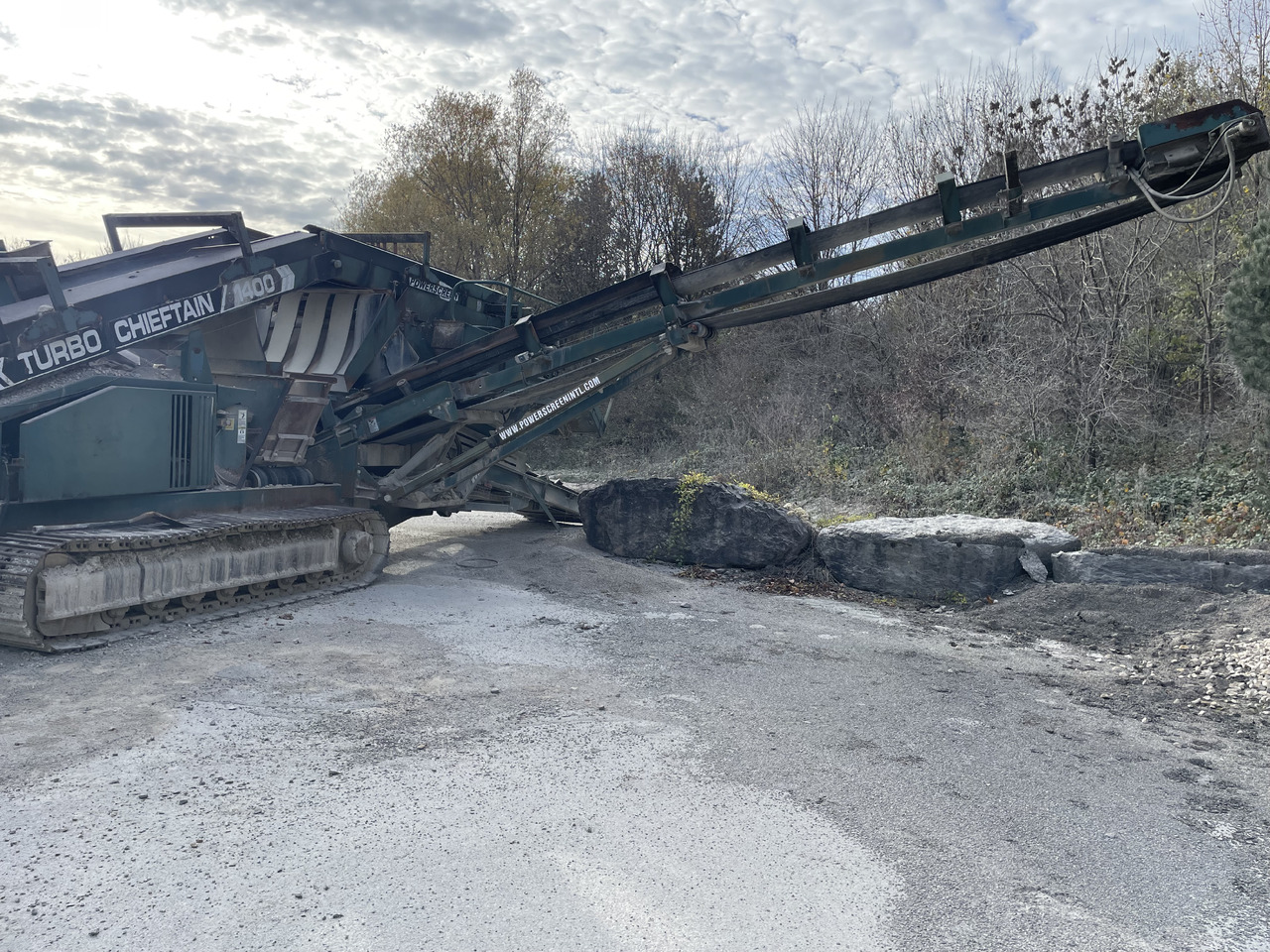 Powerscreen Cheftein 1400 - Screener: picture 4 Powerscreen Cheftein 1400 - Screener: picture 4