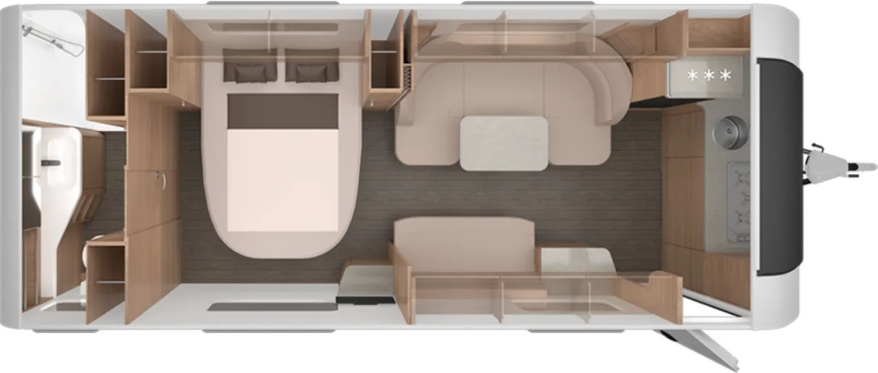 Wohnwagen Knaus Südwind 650 PXB 60 YEARS - Caravan: picture 2 Wohnwagen Knaus Südwind 650 PXB 60 YEARS - Caravan: picture 2