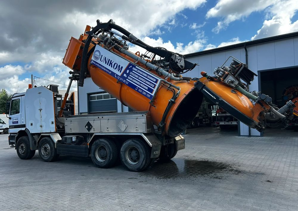 Mercedes-Benz ACTROS 3243 KAISER AQUASTER WUKO - Vacuum truck: picture 2 Mercedes-Benz ACTROS 3243 KAISER AQUASTER WUKO - Vacuum truck: picture 2