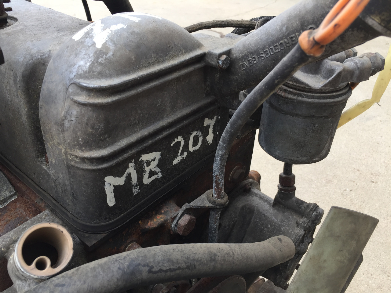 Engine for Truck Gebrauchter Motor MB 207 D, Motor Typ OM 601, Artikel - Nr. : A 9999 9999 99: picture 13