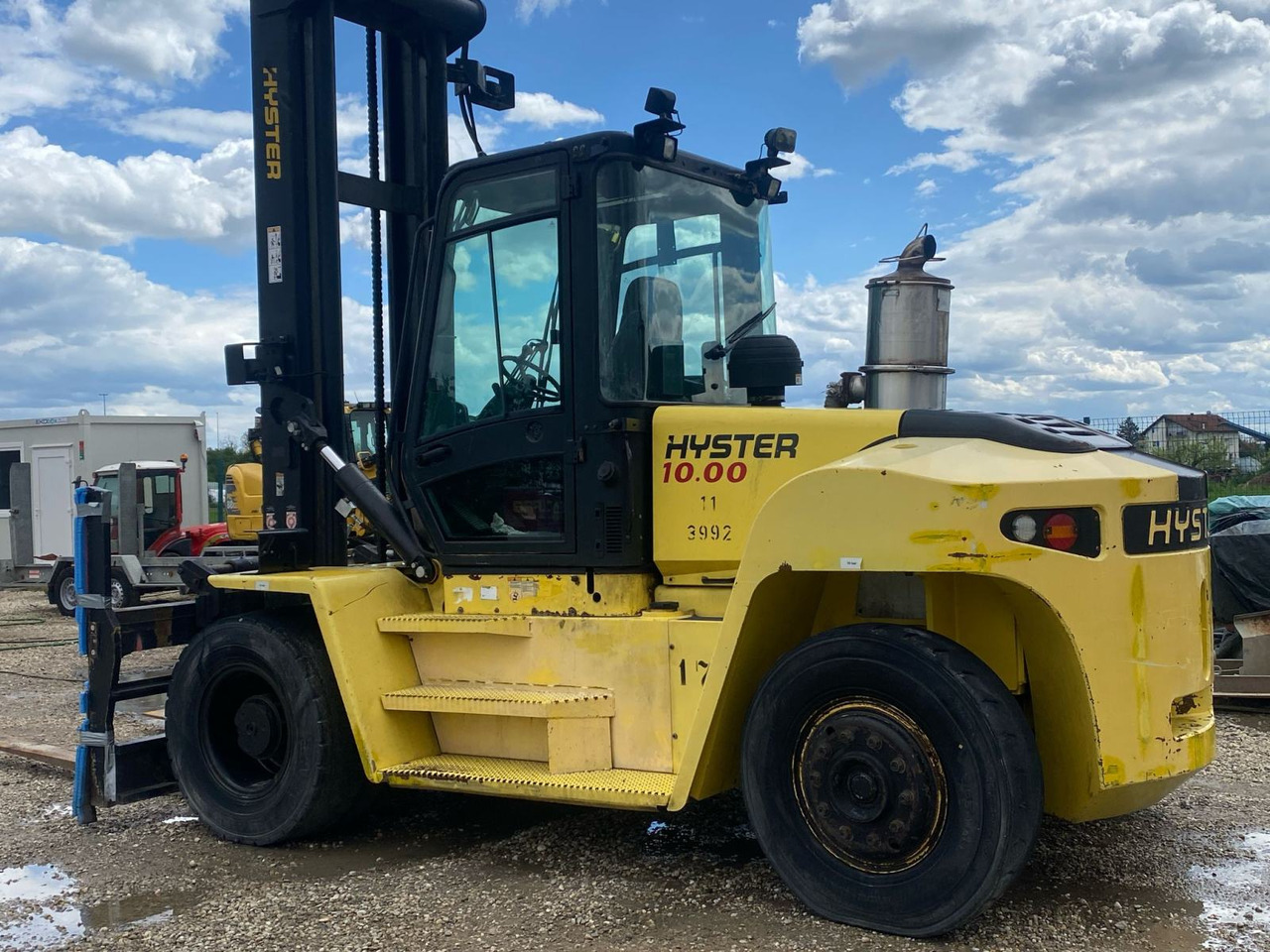 HYSTER 10 TONA - Diesel forklift: picture 3 HYSTER 10 TONA - Diesel forklift: picture 3