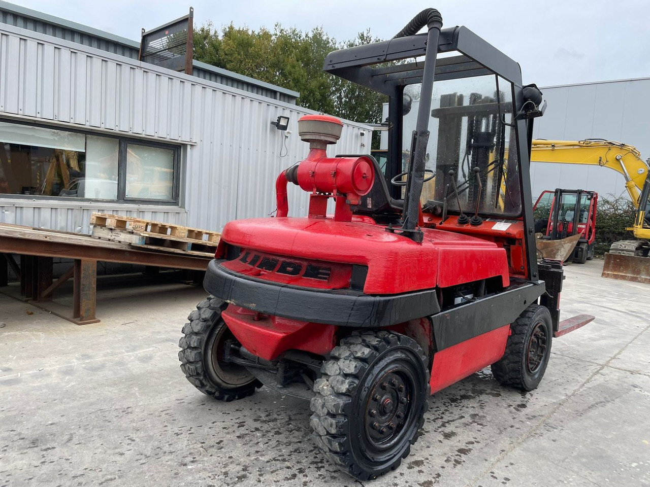 Linde 4 tone - Diesel forklift: picture 1 Linde 4 tone - Diesel forklift: picture 1