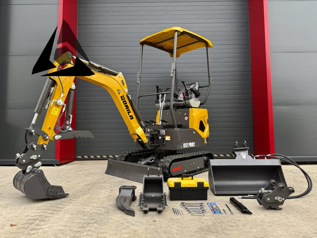 Pásový minibagr GORILA G12 PRO2 2026 - Mini excavator: picture 1 Pásový minibagr GORILA G12 PRO2 2026 - Mini excavator: picture 1