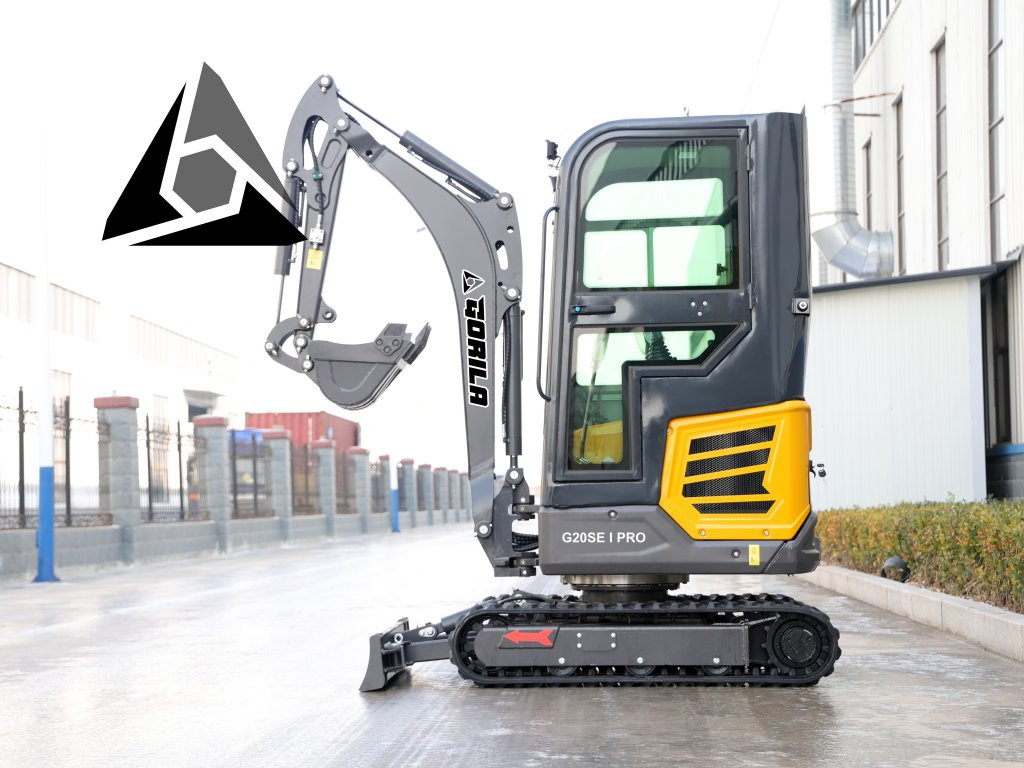 Pásový minibagr GORILA G20SE I PRO CAB - Mini excavator: picture 4 Pásový minibagr GORILA G20SE I PRO CAB - Mini excavator: picture 4