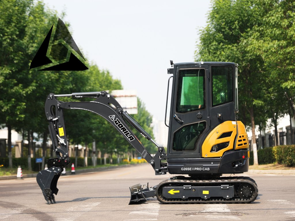 Pásový minibagr GORILA G26SE I PRO CAB - Mini excavator: picture 2 Pásový minibagr GORILA G26SE I PRO CAB - Mini excavator: picture 2
