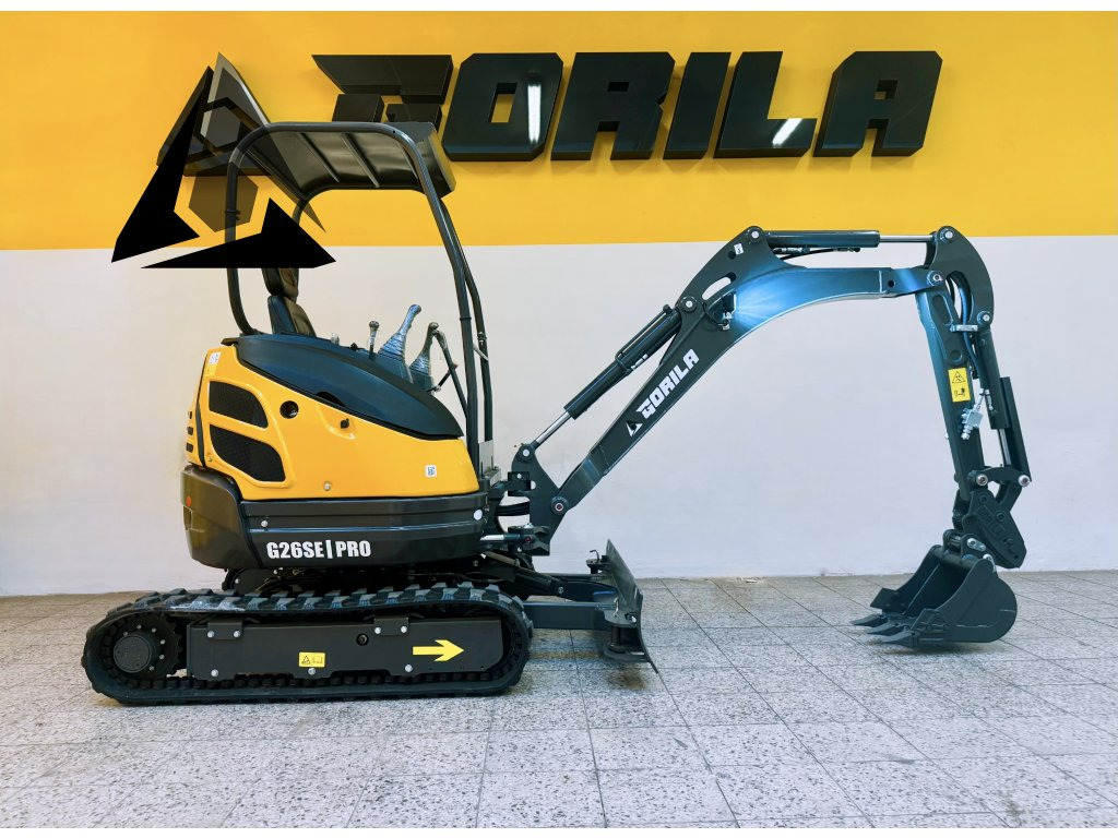 Pásový minibagr GORILA G26SE I PRO - Mini excavator: picture 3 Pásový minibagr GORILA G26SE I PRO - Mini excavator: picture 3