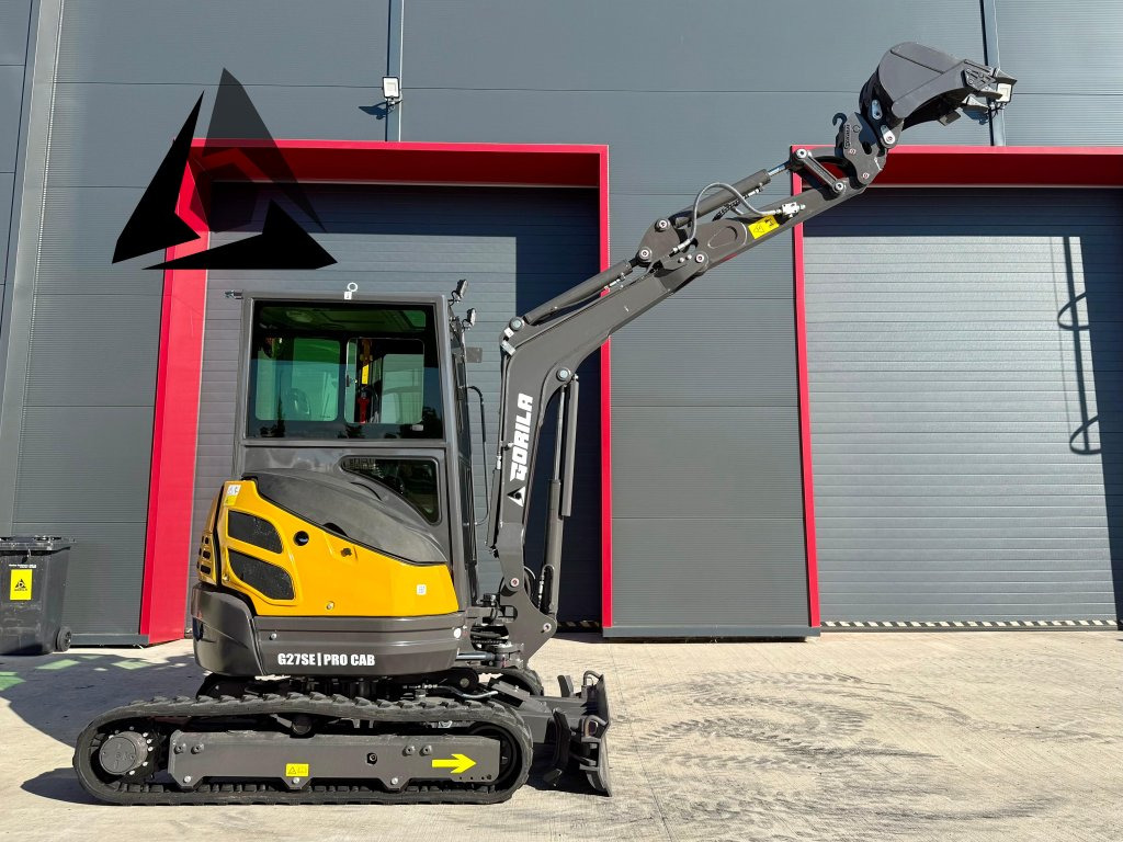Pásový minibagr GORILA G27SE I PRO CAB - Mini excavator: picture 3 Pásový minibagr GORILA G27SE I PRO CAB - Mini excavator: picture 3