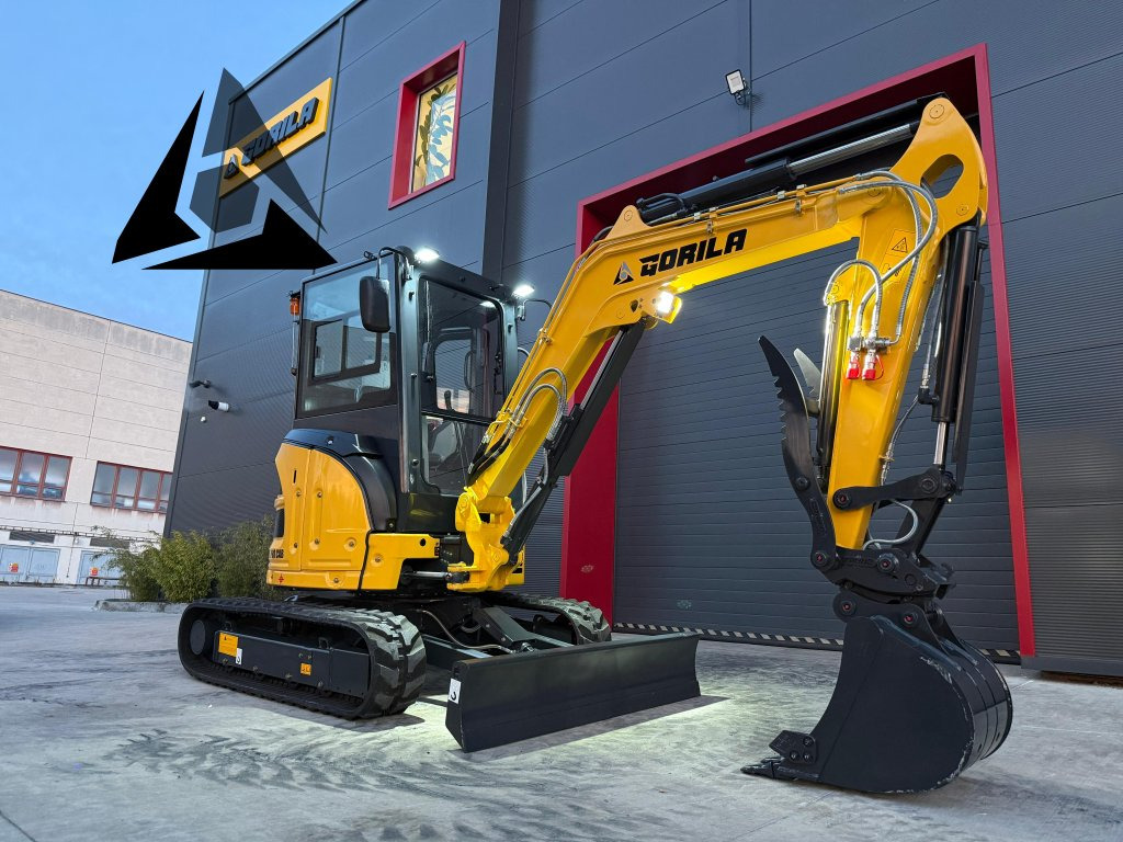 Pásový minibagr GORILA G40S I PRO CAB - Mini excavator: picture 1 Pásový minibagr GORILA G40S I PRO CAB - Mini excavator: picture 1