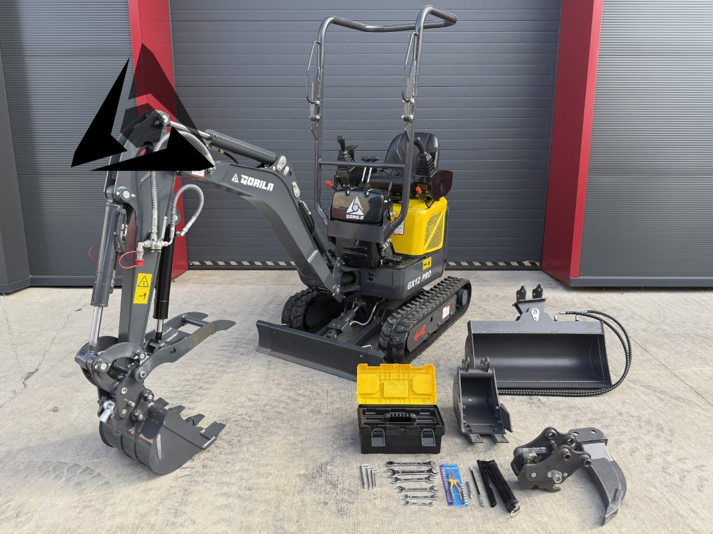 Pásový minibagr GORILA GX12 I PRO 2025 - Mini excavator: picture 1 Pásový minibagr GORILA GX12 I PRO 2025 - Mini excavator: picture 1