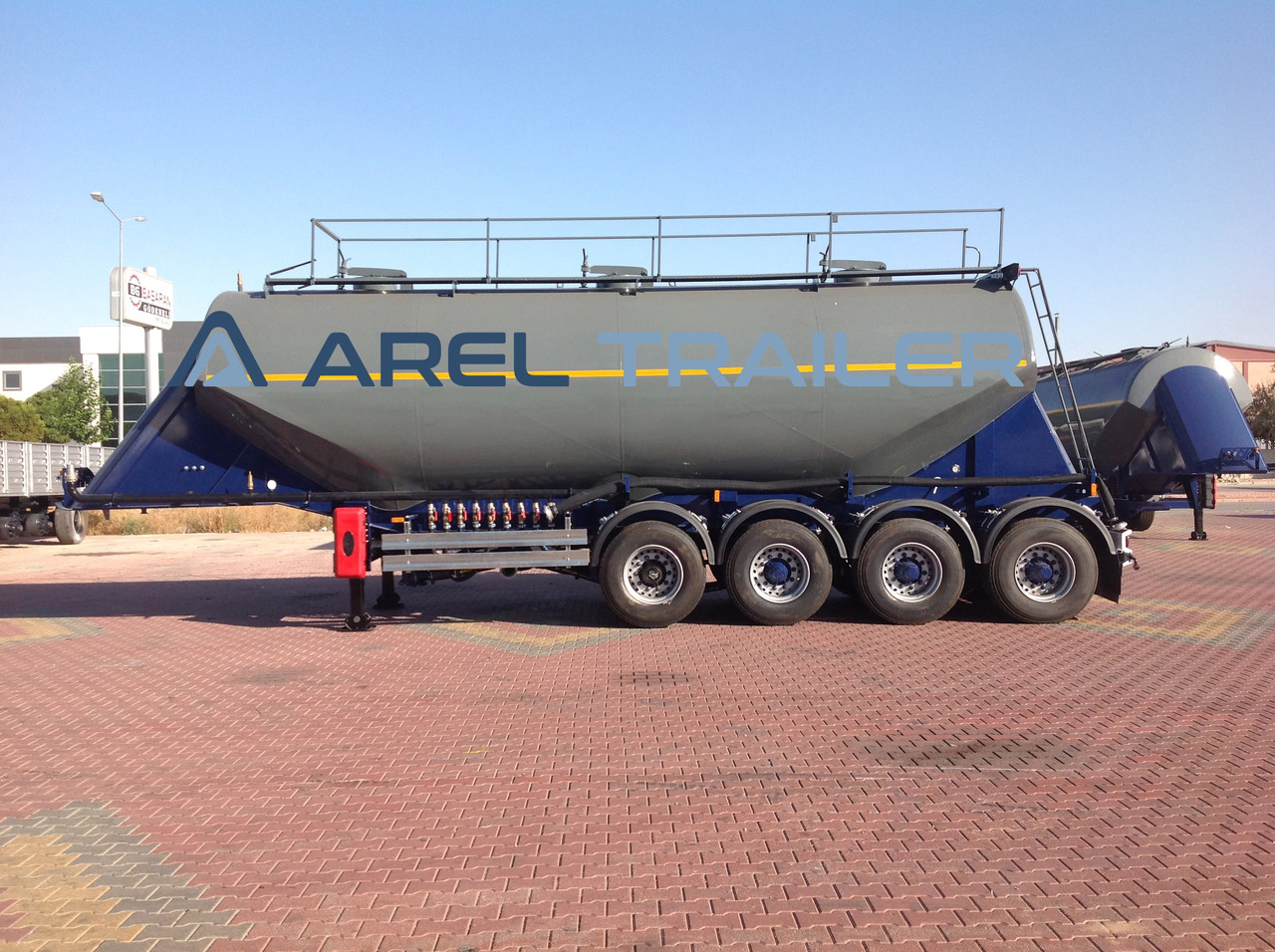 AREL TRAILER W TYPE SILO CEMENT BULK TANK TRAILER from MANUFACTURER - Silo semi-trailer: picture 4 AREL TRAILER W TYPE SILO CEMENT BULK TANK TRAILER from MANUFACTURER - Silo semi-trailer: picture 4