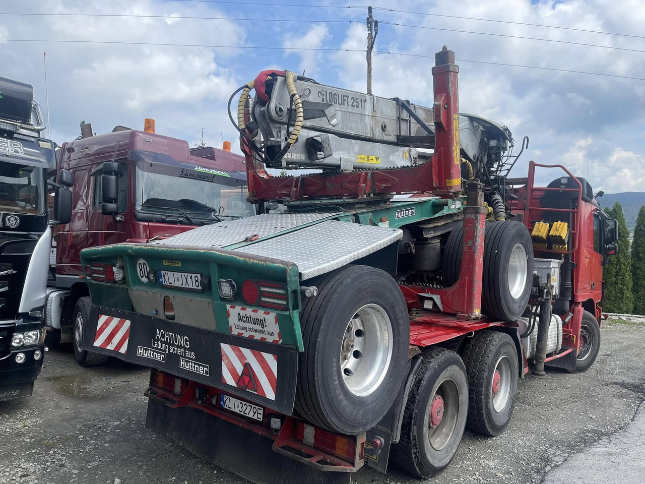 HUTTNER - Timber truck, Crane truck: picture 1 HUTTNER - Timber truck, Crane truck: picture 1