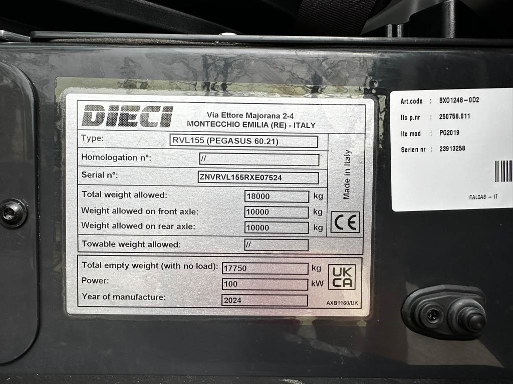 Dieci Pegasus 60.21 - Telescopic handler: picture 4 Dieci Pegasus 60.21 - Telescopic handler: picture 4