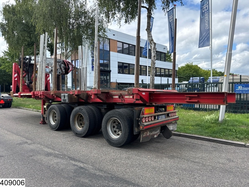Billaud Chassis Wood transport, Jonsered, Extendable. - Timber semi-trailer: picture 3 Billaud Chassis Wood transport, Jonsered, Extendable. - Timber semi-trailer: picture 3