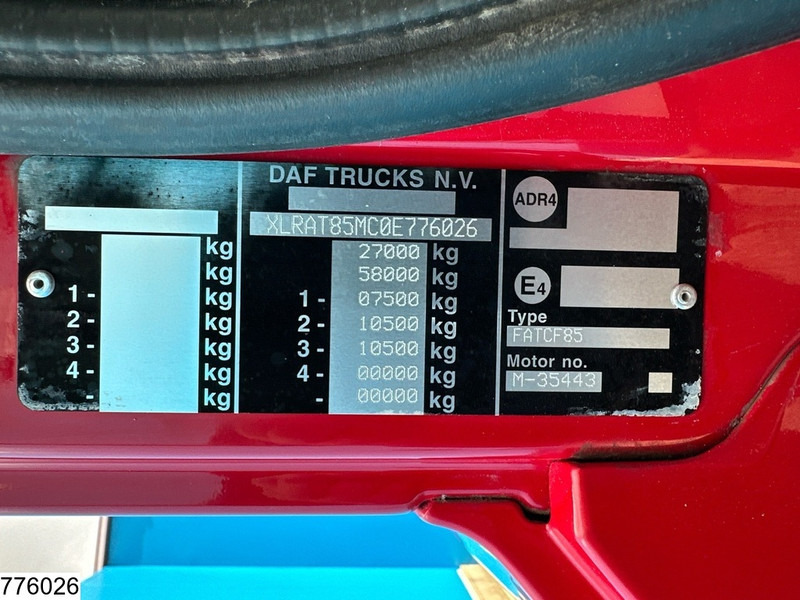 Tipper DAF 85 CF 460 6x4, Manual, Steel suspension, Retarder: picture 7