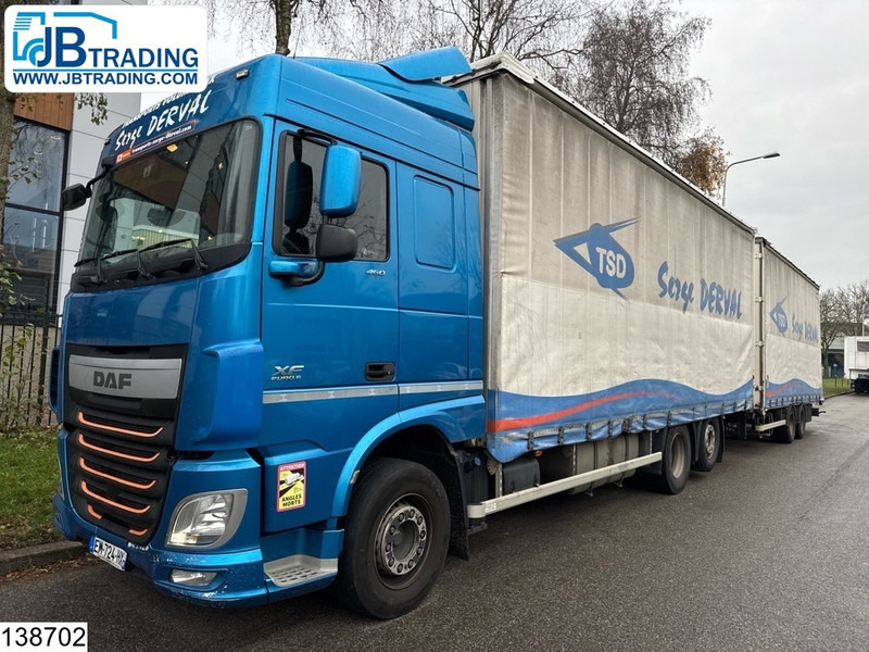 DAF XF 460 6x2, EURO 6, Combi, Standairco, 119 m3 - Curtainsider truck: picture 1 DAF XF 460 6x2, EURO 6, Combi, Standairco, 119 m3 - Curtainsider truck: picture 1