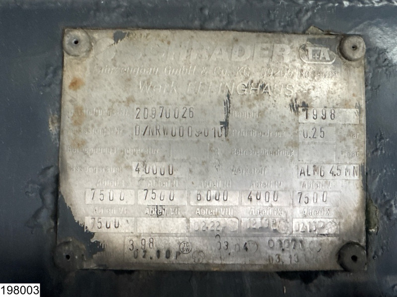 ELLINGHAUS Fuel 40.000 Liter, 6 Comp, ADR - Tank semi-trailer: picture 4 ELLINGHAUS Fuel 40.000 Liter, 6 Comp, ADR - Tank semi-trailer: picture 4