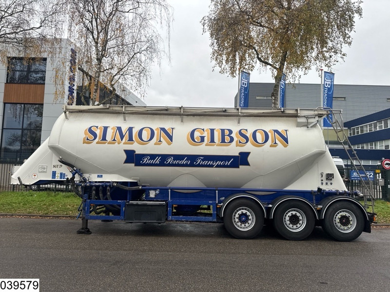 Feldbinder Silo 40.000 Liter, 3 Comp - Tank semi-trailer: picture 2 Feldbinder Silo 40.000 Liter, 3 Comp - Tank semi-trailer: picture 2