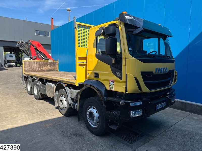 Iveco Stralis 480 8X4, EURO 6D, Retarder, Palfinger - Dropside/ Flatbed truck, Crane truck: picture 3 Iveco Stralis 480 8X4, EURO 6D, Retarder, Palfinger - Dropside/ Flatbed truck, Crane truck: picture 3