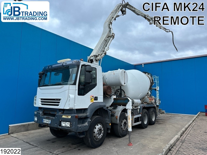 Iveco Trakker 410 EURO 4, Cifa MK24, 9m3 - Concrete pump truck: picture 1 Iveco Trakker 410 EURO 4, Cifa MK24, 9m3 - Concrete pump truck: picture 1