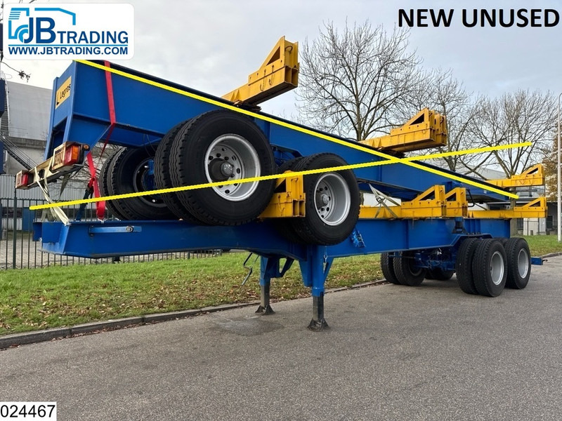 Legras Openlaadbak Wood transport, Steel suspension - Timber semi-trailer: picture 1 Legras Openlaadbak Wood transport, Steel suspension - Timber semi-trailer: picture 1