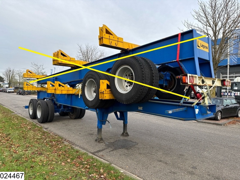 Legras Openlaadbak Wood transport, Steel suspension - Timber semi-trailer: picture 4 Legras Openlaadbak Wood transport, Steel suspension - Timber semi-trailer: picture 4