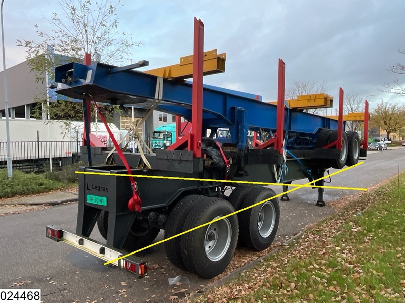 Legras Openlaadbak Wood transport, Steel suspension - Timber semi-trailer: picture 2 Legras Openlaadbak Wood transport, Steel suspension - Timber semi-trailer: picture 2