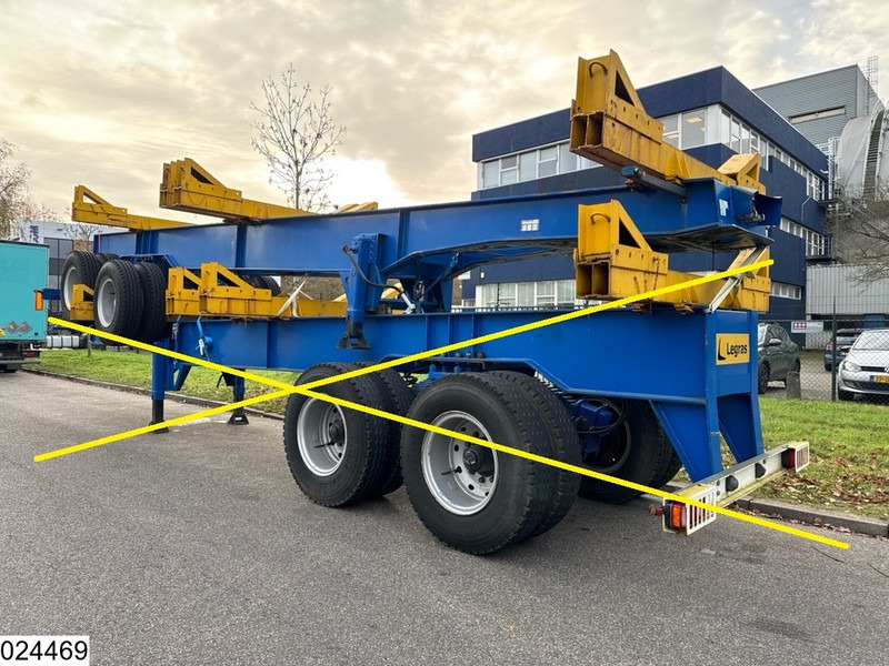Legras Openlaadbak Wood transport, Steel suspension - Timber semi-trailer: picture 5 Legras Openlaadbak Wood transport, Steel suspension - Timber semi-trailer: picture 5