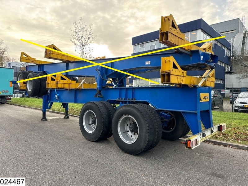 Legras Openlaadbak Wood transport, Steel suspension - Timber semi-trailer: picture 5 Legras Openlaadbak Wood transport, Steel suspension - Timber semi-trailer: picture 5