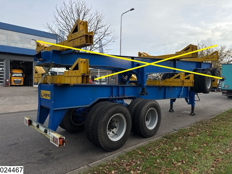 Legras Openlaadbak Wood transport, Steel suspension - Timber semi-trailer: picture 2 Legras Openlaadbak Wood transport, Steel suspension - Timber semi-trailer: picture 2