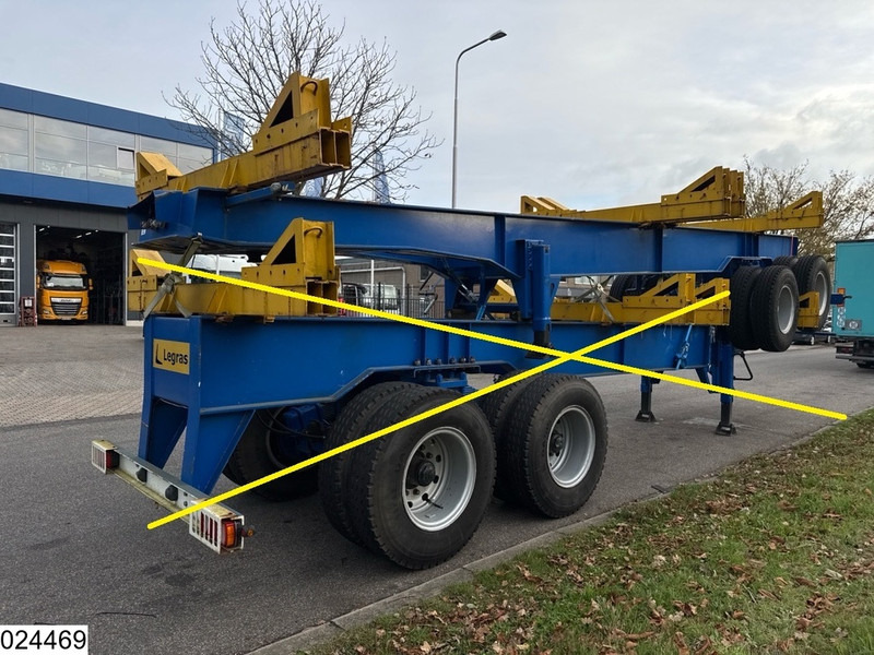 Legras Openlaadbak Wood transport, Steel suspension - Timber semi-trailer: picture 2 Legras Openlaadbak Wood transport, Steel suspension - Timber semi-trailer: picture 2