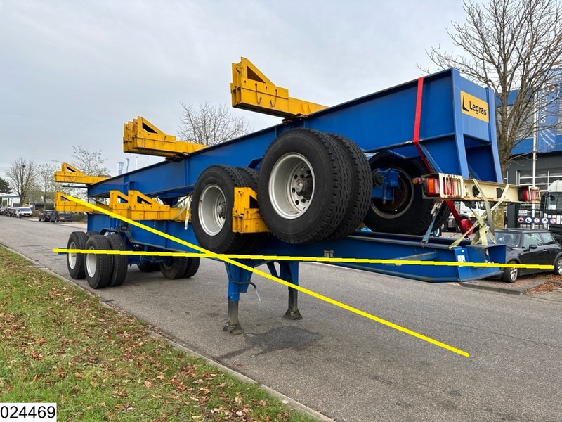 Legras Openlaadbak Wood transport, Steel suspension - Timber semi-trailer: picture 4 Legras Openlaadbak Wood transport, Steel suspension - Timber semi-trailer: picture 4