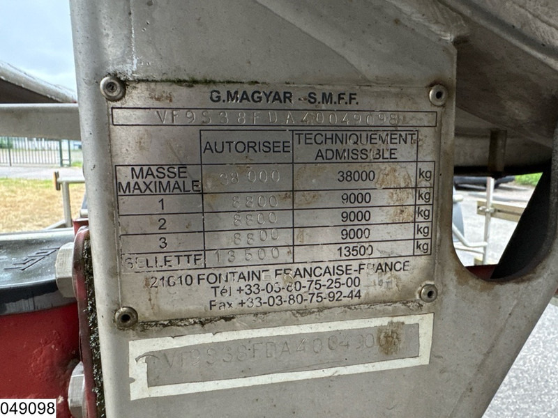 Magyar Chemie 22.500 Liter, 1 Comp - Tank semi-trailer: picture 4 Magyar Chemie 22.500 Liter, 1 Comp - Tank semi-trailer: picture 4