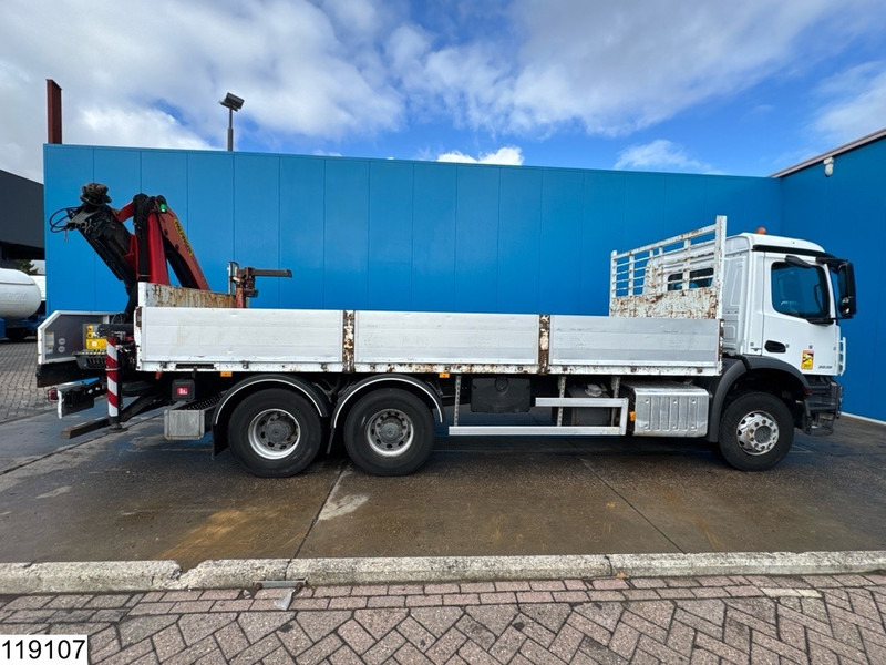 Dropside/ Flatbed truck, Crane truck Mercedes-Benz Arocs 2636 6x4, EURO 6, Palfinger, Leaf suspension: picture 16 Dropside/ Flatbed truck, Crane truck Mercedes-Benz Arocs 2636 6x4, EURO 6, Palfinger, Leaf suspension: picture 16