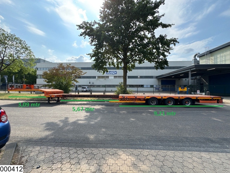 Low loader semi-trailer Nooteboom Lowbed 60.000 KG, Twistlocks, Extandable, 18 Mtr: picture 9