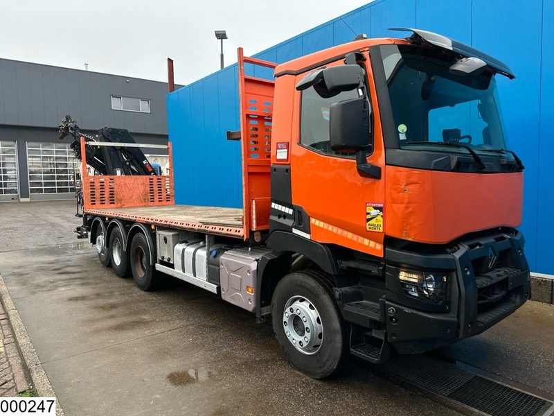 Renault C 430 8X4, EURO 6, HIAB, X-HIDUO 228 E-5 - Dropside/ Flatbed truck, Crane truck: picture 4 Renault C 430 8X4, EURO 6, HIAB, X-HIDUO 228 E-5 - Dropside/ Flatbed truck, Crane truck: picture 4