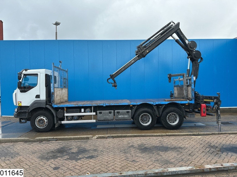 Renault Kerax 380 Dxi 6x4, EURO 5, Hiab, Remote, Steel Suspension - Dropside/ Flatbed truck, Crane truck: picture 3 Renault Kerax 380 Dxi 6x4, EURO 5, Hiab, Remote, Steel Suspension - Dropside/ Flatbed truck, Crane truck: picture 3