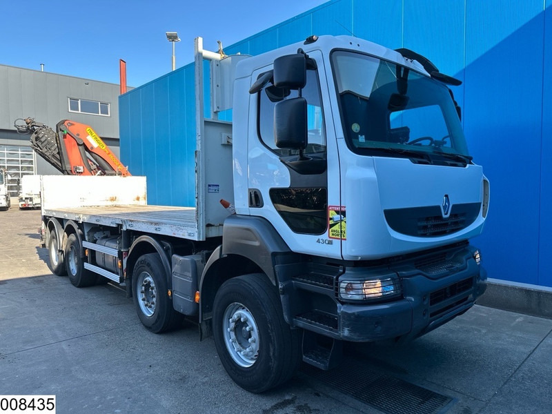 Renault Kerax 430 Dxi 8x4, EURO 5, Palfinger, Remote, Steel suspenion - Dropside/ Flatbed truck, Crane truck: picture 3 Renault Kerax 430 Dxi 8x4, EURO 5, Palfinger, Remote, Steel suspenion - Dropside/ Flatbed truck, Crane truck: picture 3