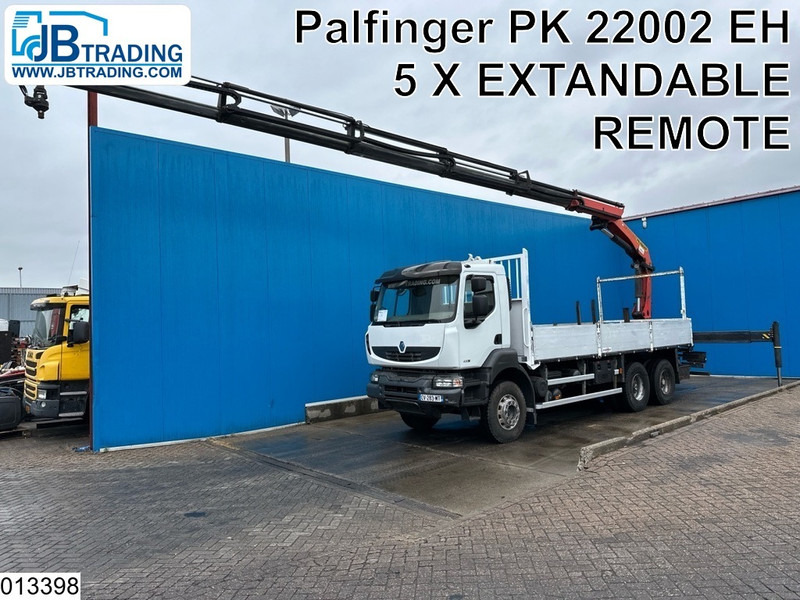 Renault Kerax 430 Dxi EURO 5, Retarder, Steel suspension, Palfinger - Dropside/ Flatbed truck, Crane truck: picture 1 Renault Kerax 430 Dxi EURO 5, Retarder, Steel suspension, Palfinger - Dropside/ Flatbed truck, Crane truck: picture 1