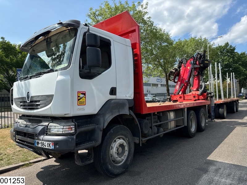 Renault Kerax 450 Dxi 6x4, Manual, Steel, Palfinger, Combi - Timber truck, Crane truck: picture 2 Renault Kerax 450 Dxi 6x4, Manual, Steel, Palfinger, Combi - Timber truck, Crane truck: picture 2