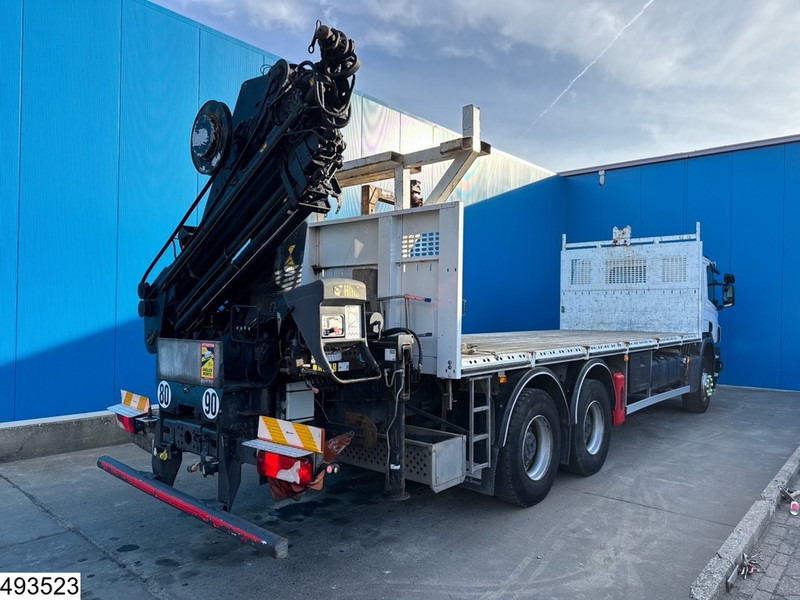 Dropside/ Flatbed truck, Crane truck Scania P 410 6x4, EURO 6, Hiab, Remote, Retarder: picture 12
