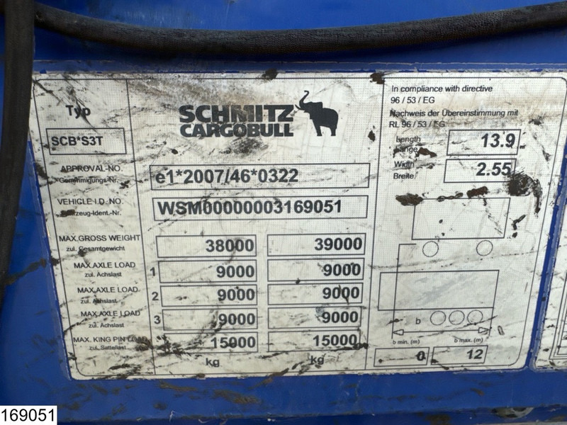 Schmitz Cargobull Tautliner - Curtainsider semi-trailer: picture 4 Schmitz Cargobull Tautliner - Curtainsider semi-trailer: picture 4