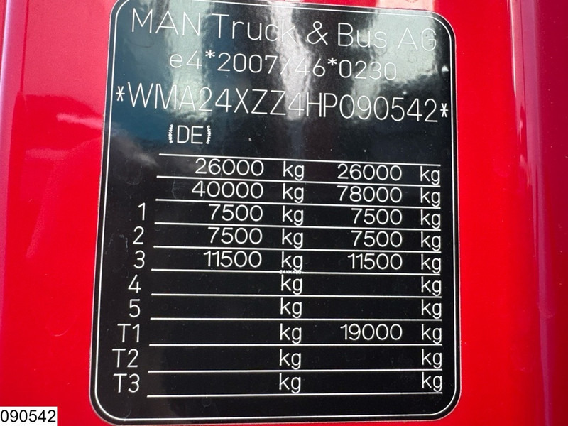 Tractor unit MAN TGX 26 540 6x2, EURO 6, Retarder, 90 TON, Standairco: picture 11