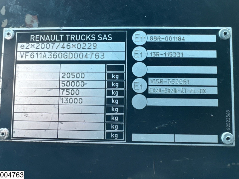 Tractor unit Renault T 440 EURO 6, ADR, PTO: picture 10 Tractor unit Renault T 440 EURO 6, ADR, PTO: picture 10